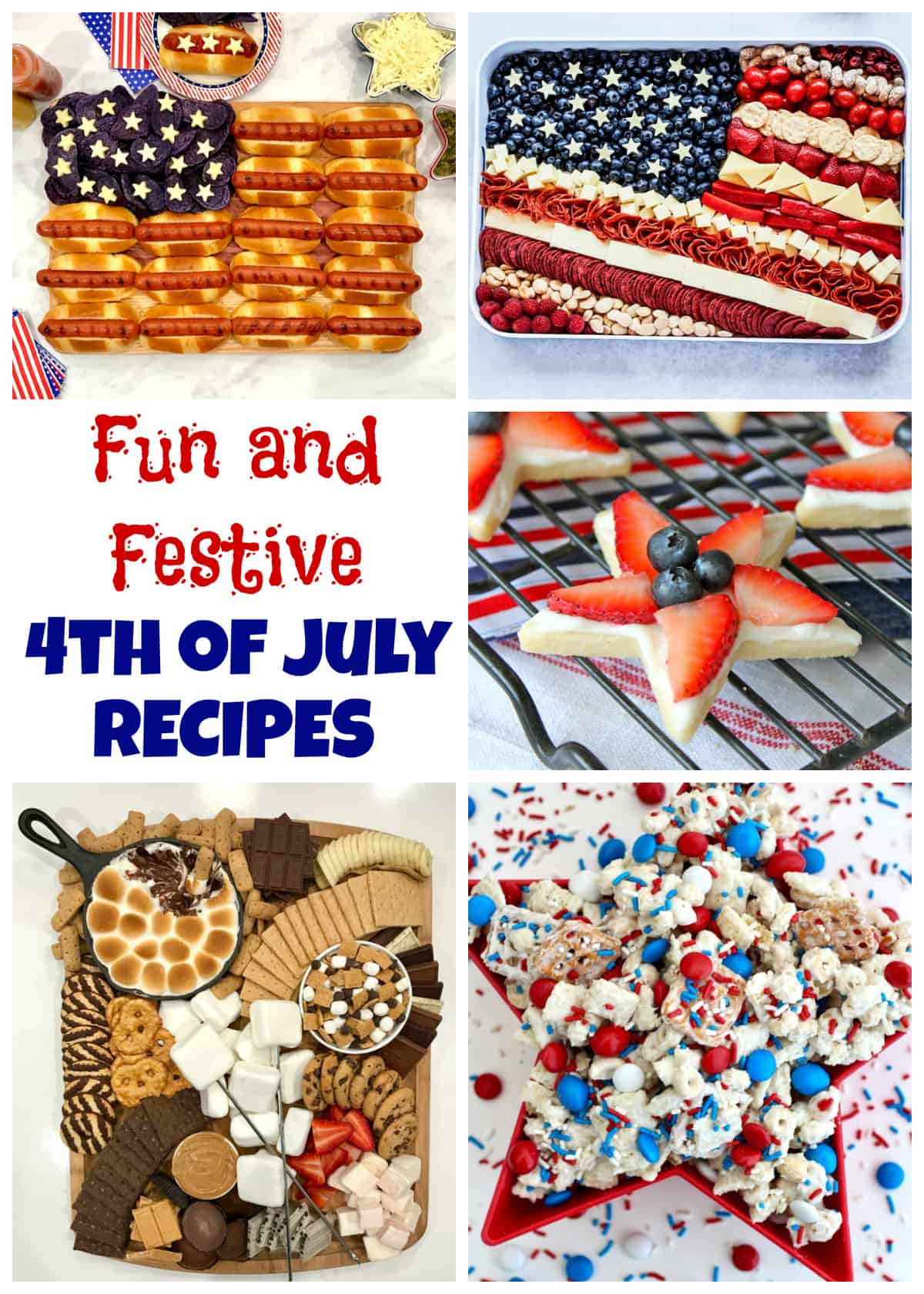 Fun and Festive 4th of July Recipes Round-up