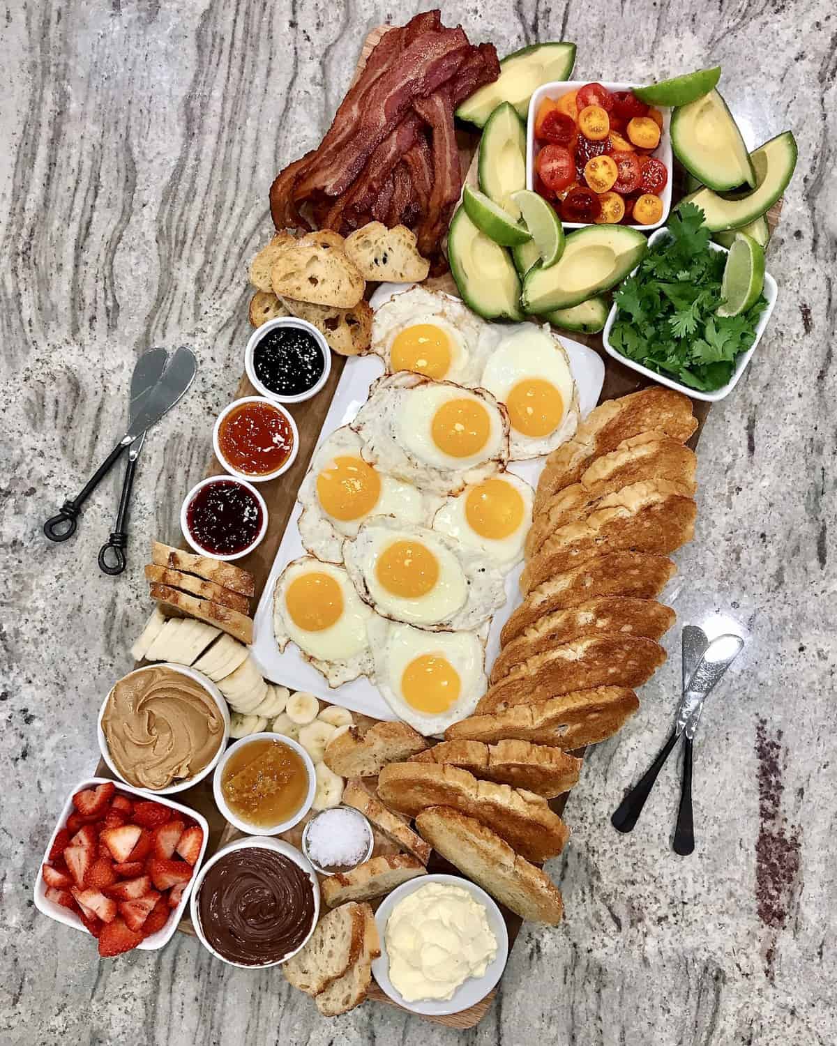 Toast Board by The BakerMama