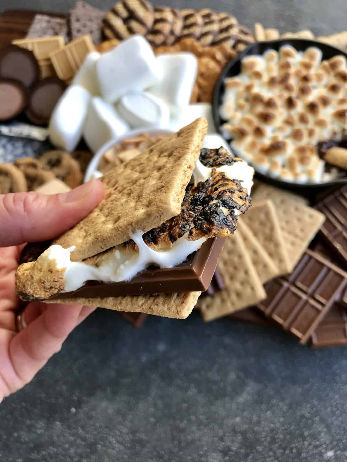 S'mores Board by The BakerMama