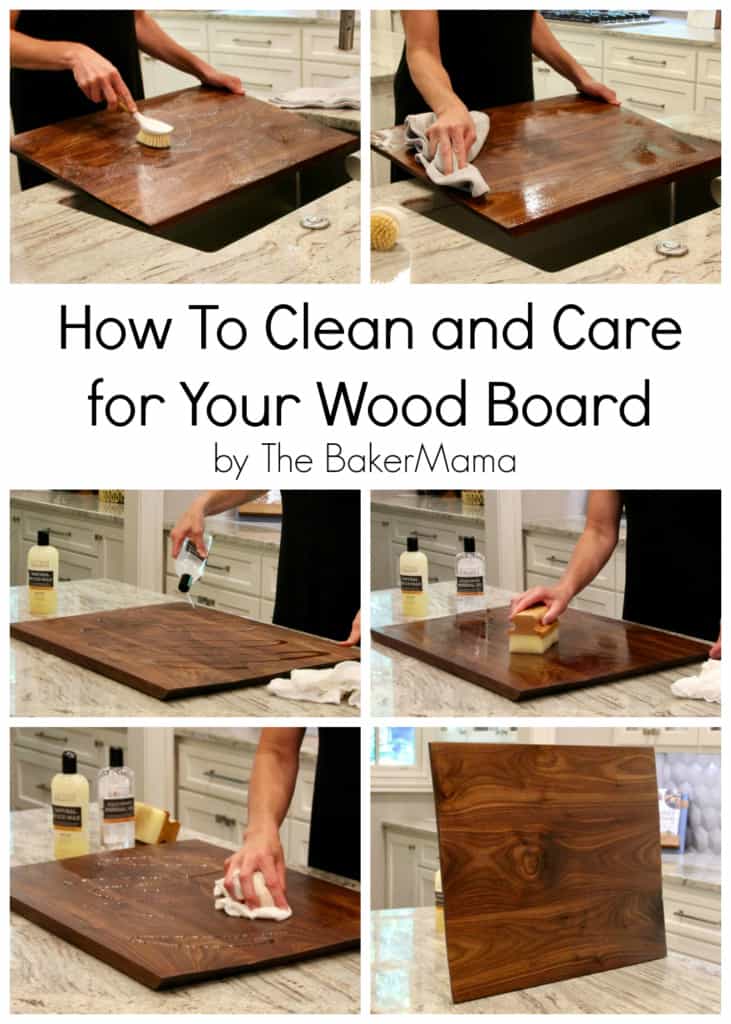 How to Clean and Care for Your Wood Board The BakerMama