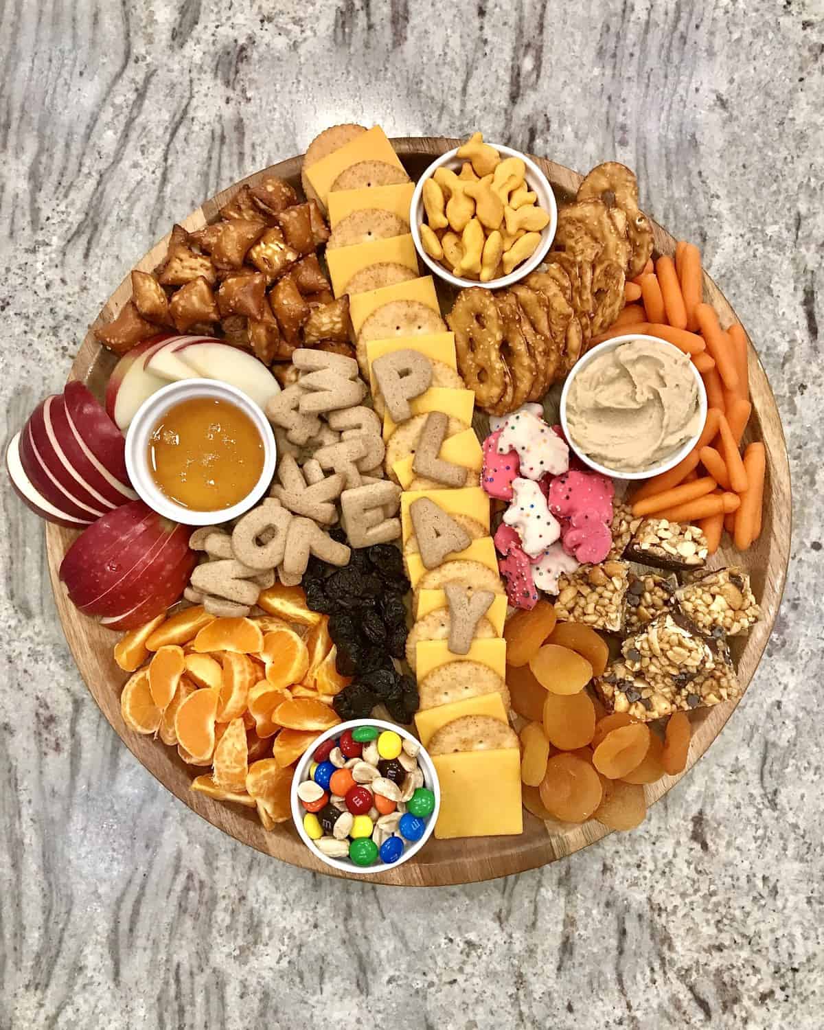 Summer Picnic Snack Tray - The BakerMama