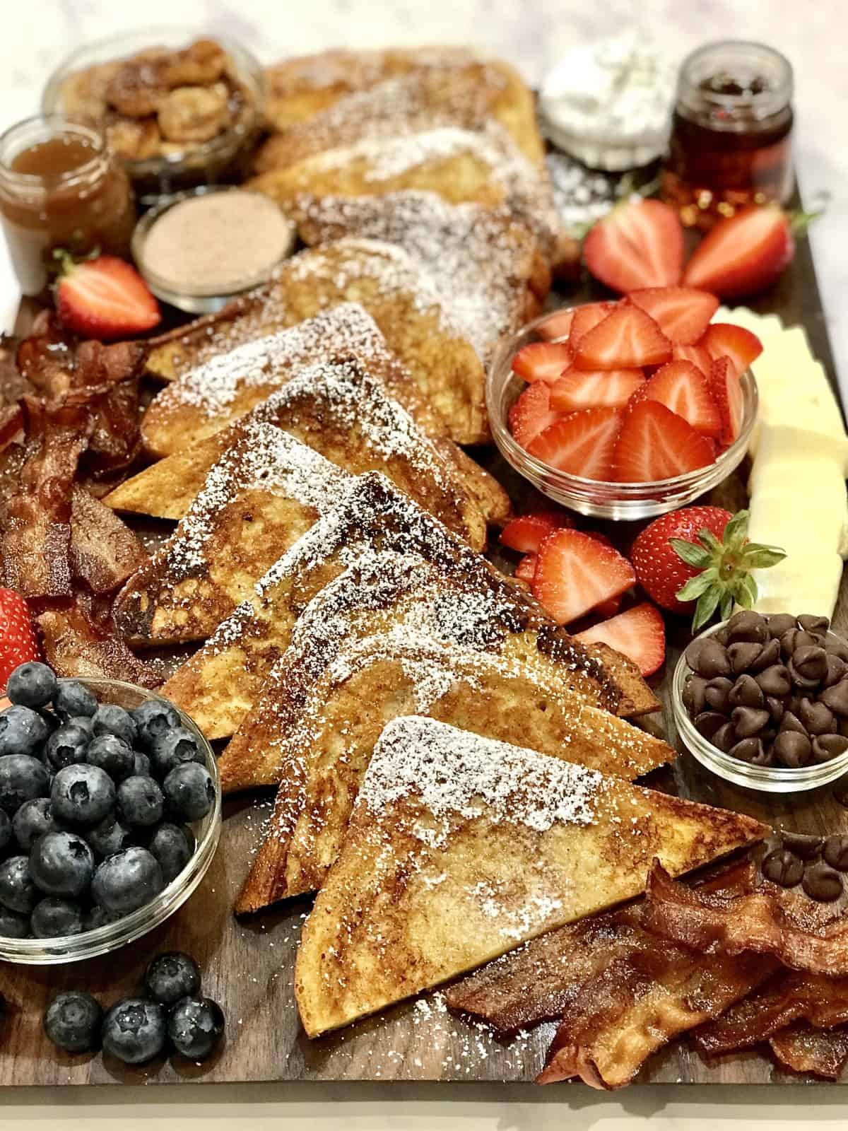 French Toast Board - The BakerMama