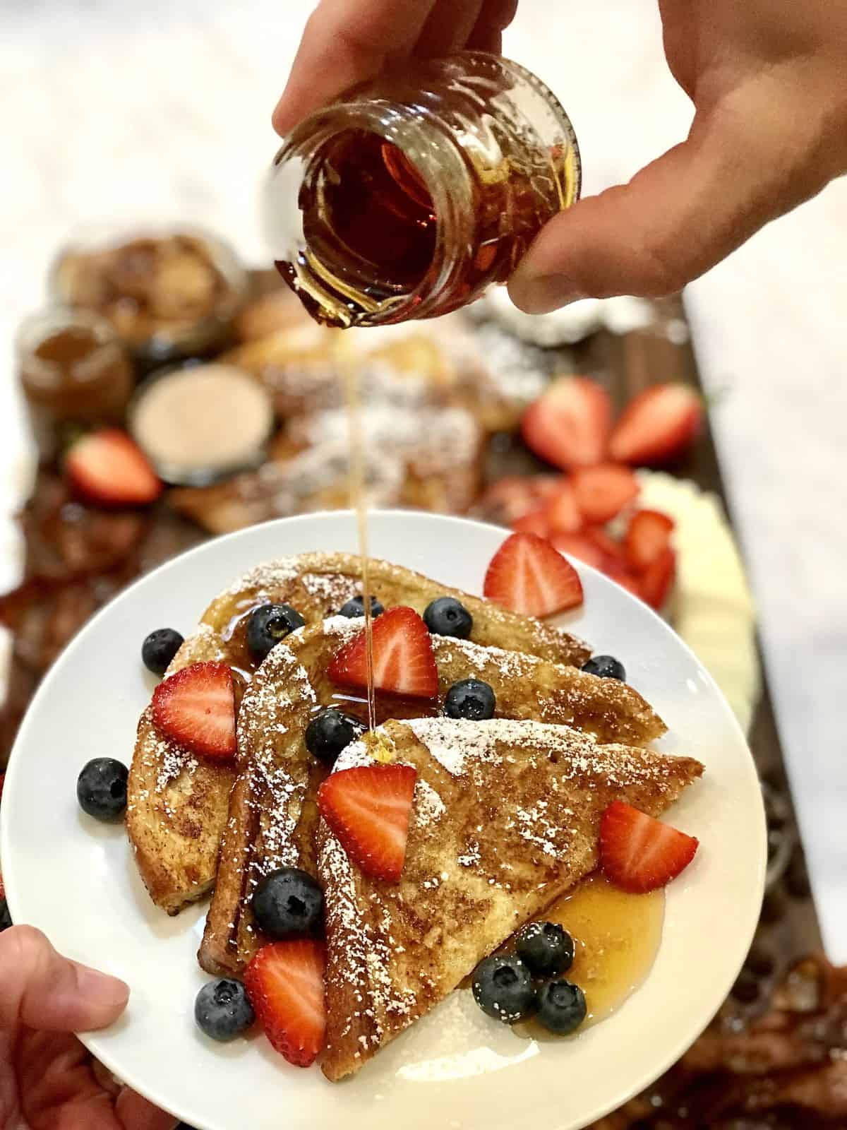 Brunch Spread with Friends - The BakerMama