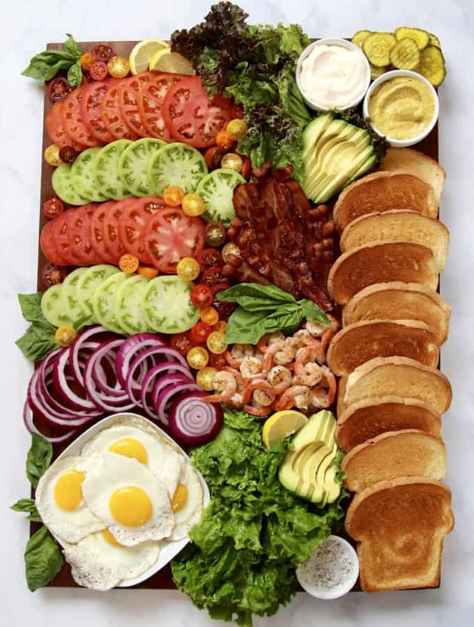 Build-Your-Own BLT Board by The BakerMama