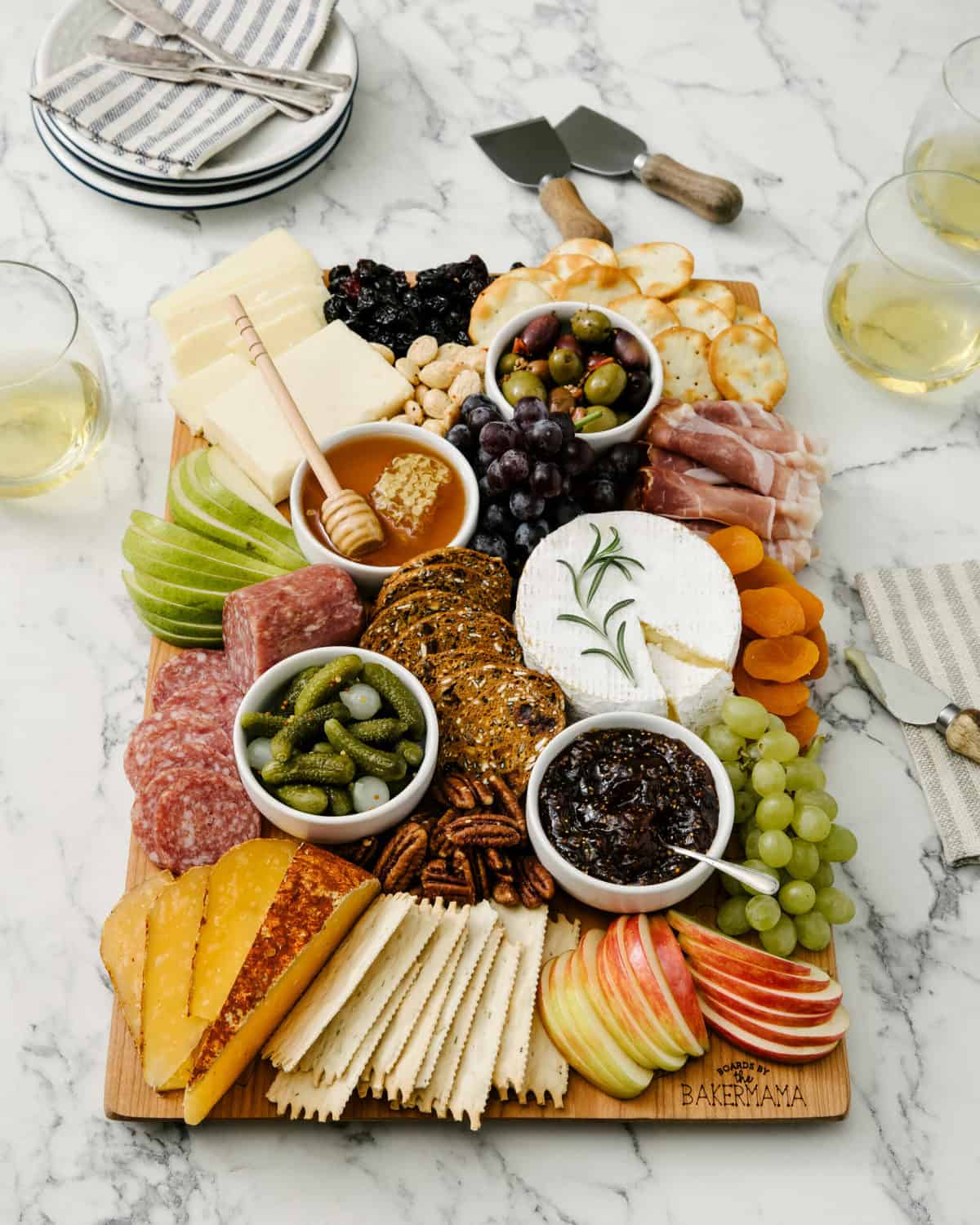 Slumber Party Snack Board - The BakerMama