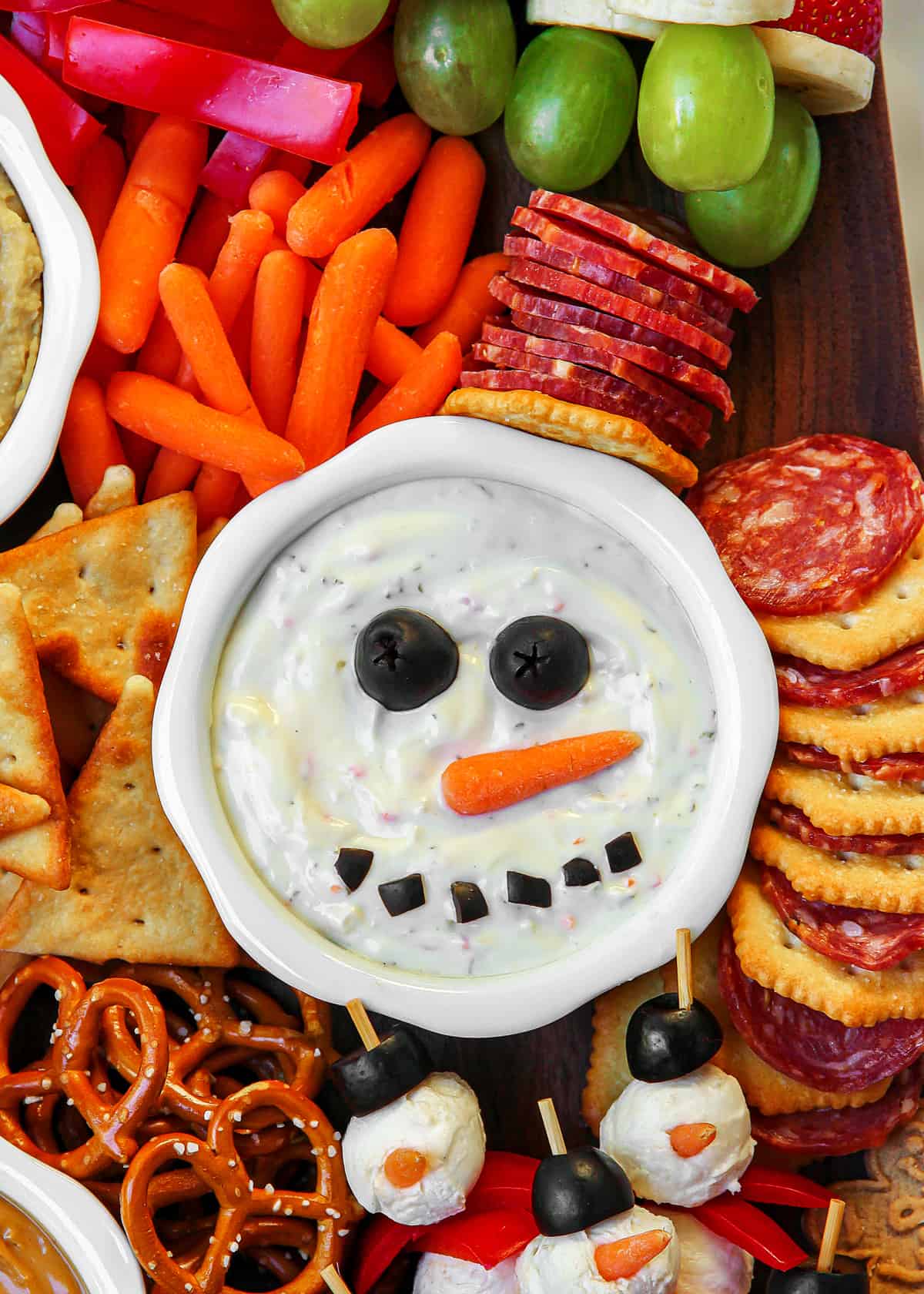 Holly Jolly Kid's Snack Board by The BakerMama