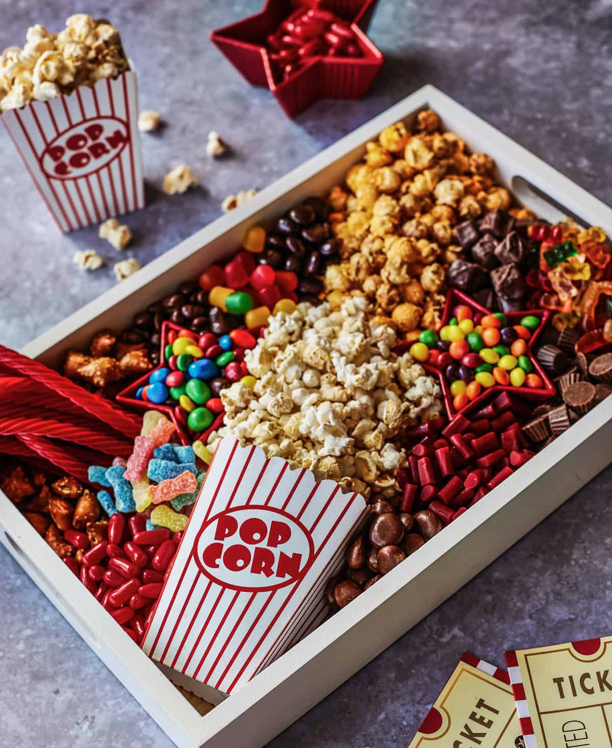 Eat the Rainbow Snack Board - The BakerMama