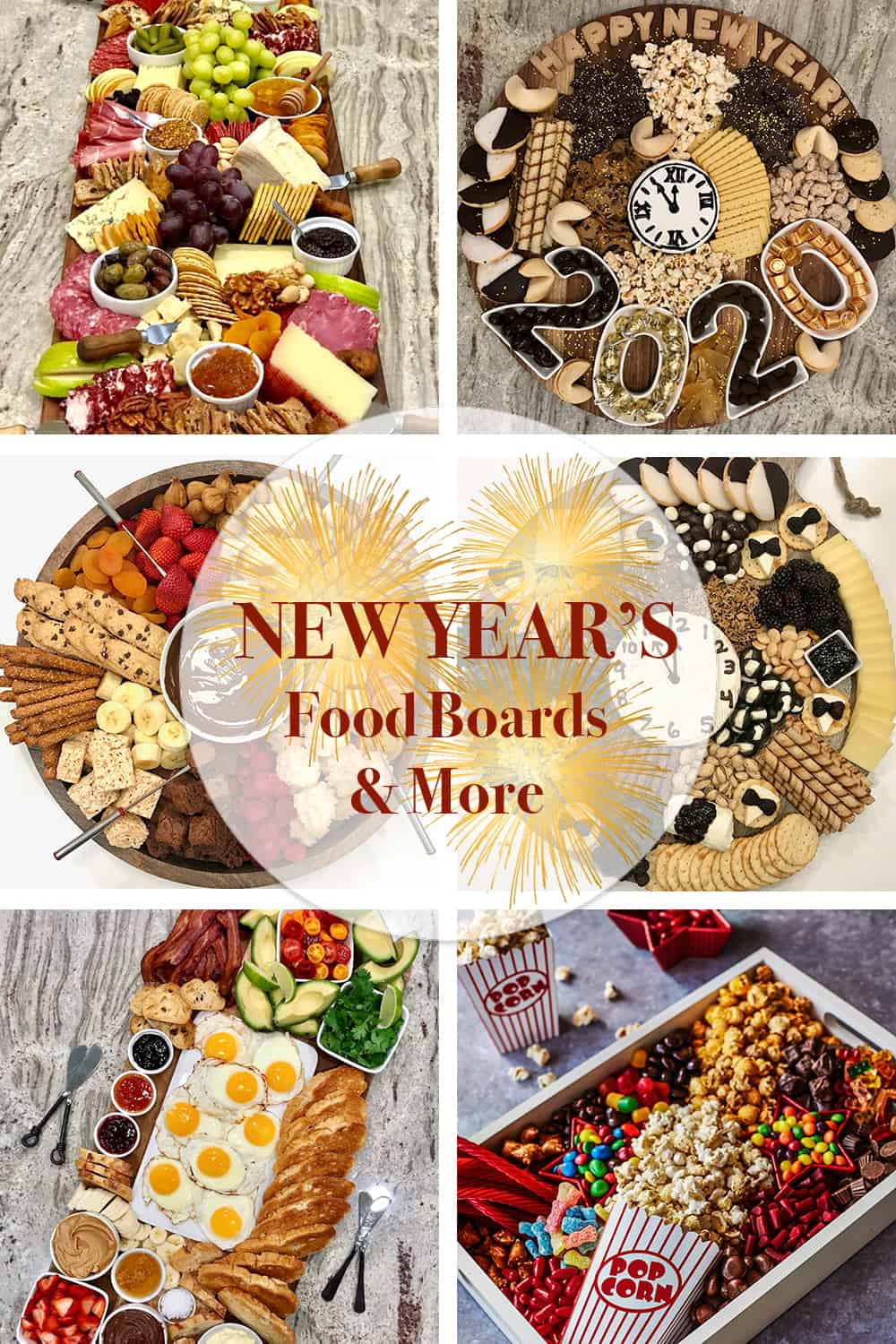 New Year's Food Boards and More by The BakerMama