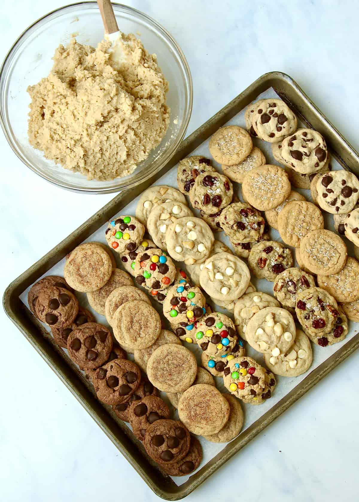 One Cookie Dough, Seven Possible Flavors