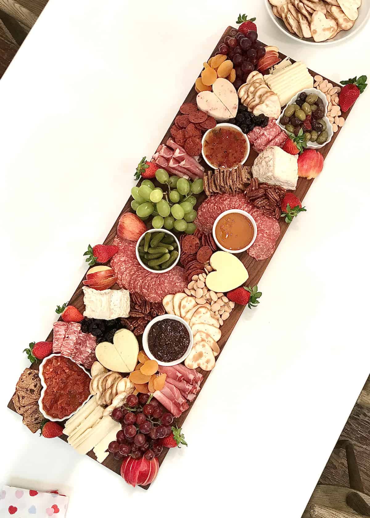 Trader Joe's Cheese and Charcuterie Board - The BakerMama