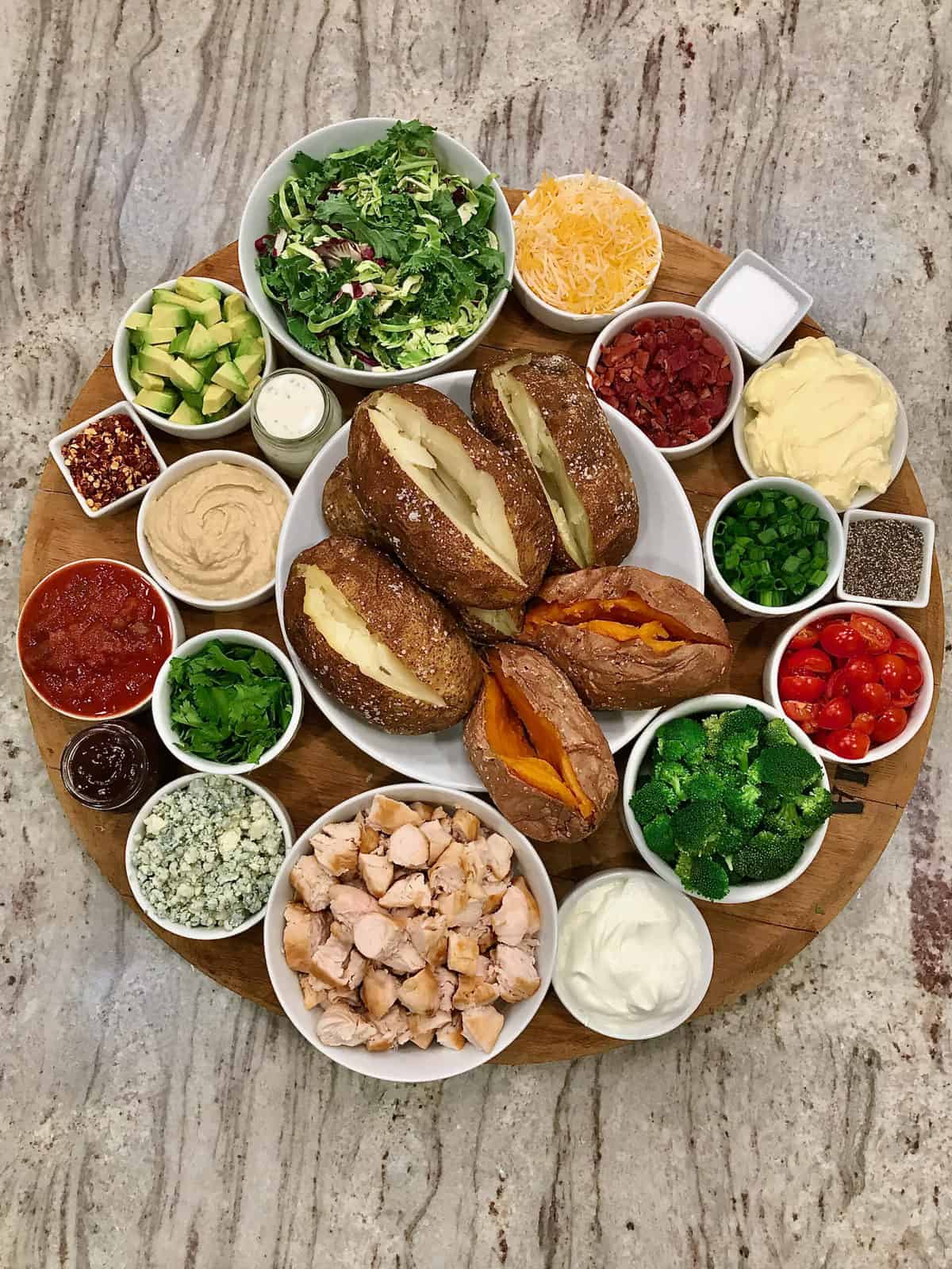 Build Your Own Baked Potato Board by The BakerMama