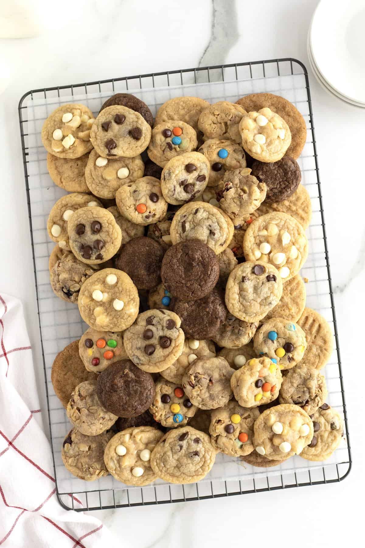 One Cookie Dough Seven Possible Flavors - The BakerMama