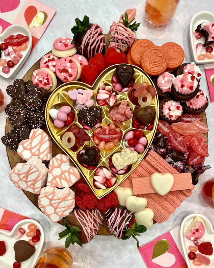 Galentine's Day Dessert Board by The BakerMama