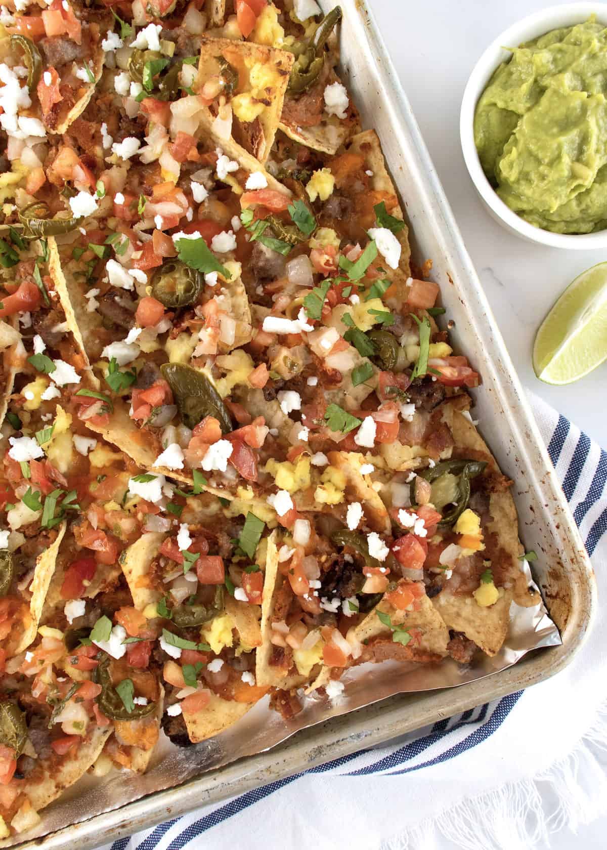 Breakfast Nachos by The BakerMama