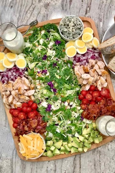Cobb Salad Board by TheBakerMama