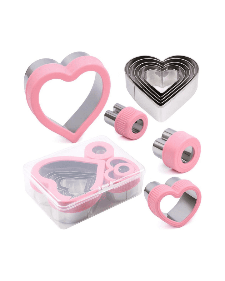 Heart-Shaped Cookie Cutters