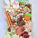 Bunny Treats Board by The BakerMama