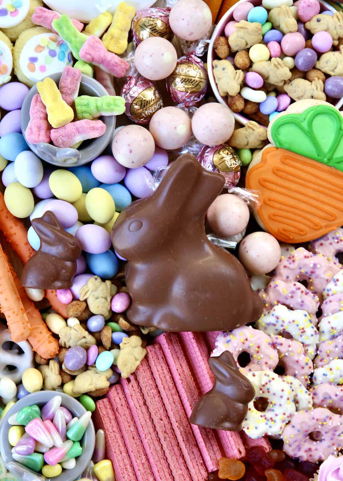 Easter Bunny Snack Board - The BakerMama