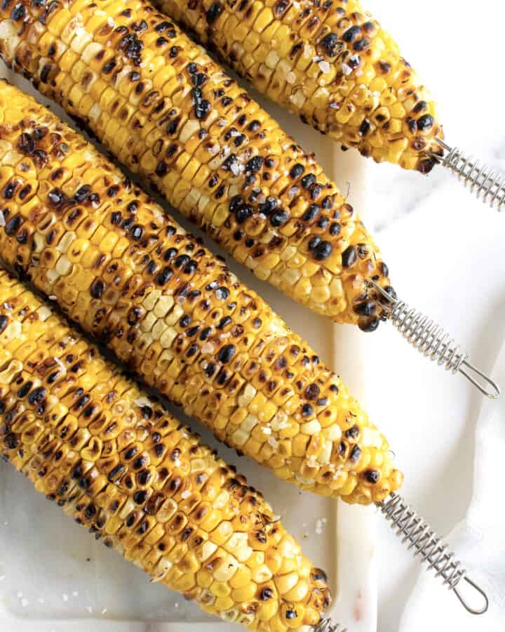 How to Grill Corn by The BakerMama