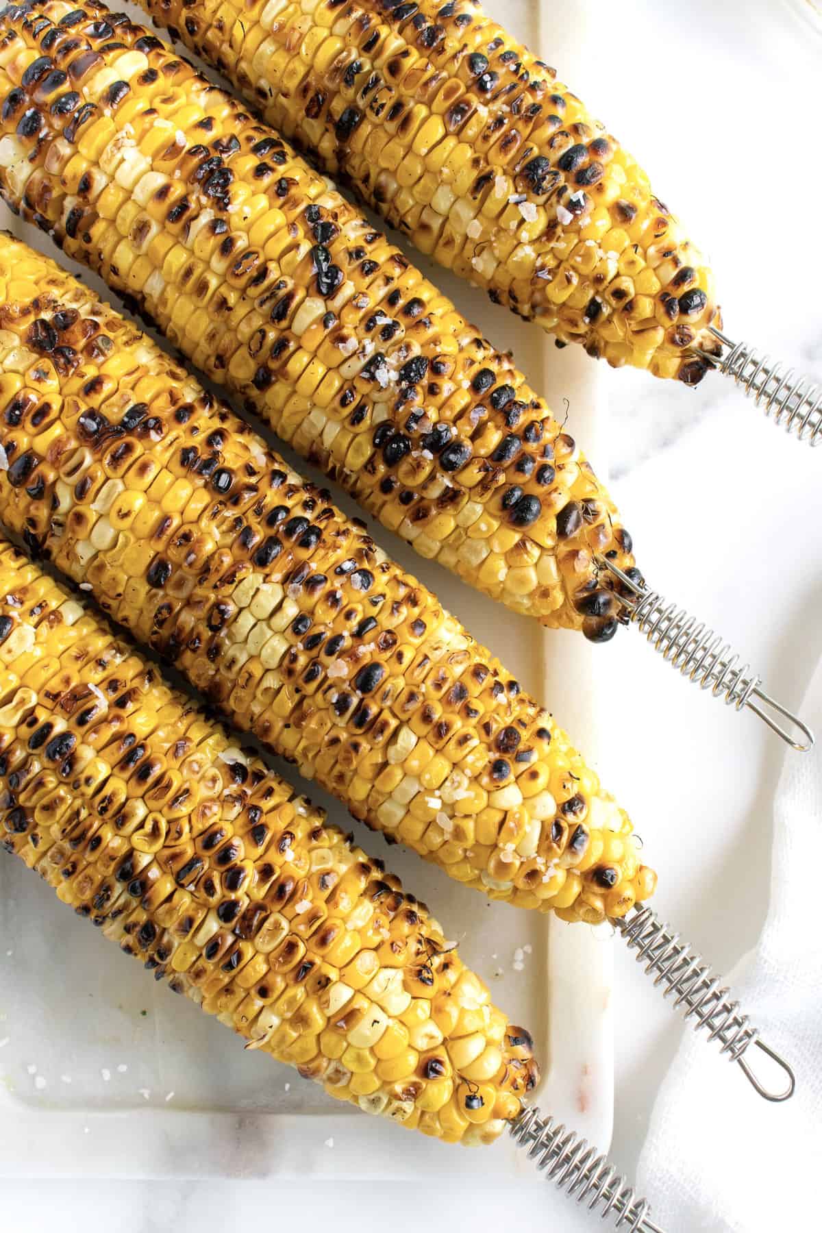 How to Grill Corn by The BakerMama