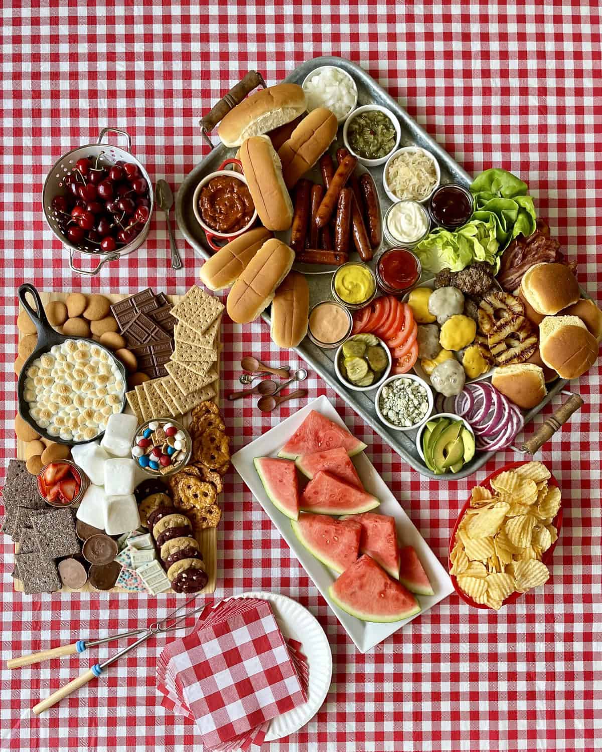 The Ultimate Summer Cookout Spread by The BakerMama