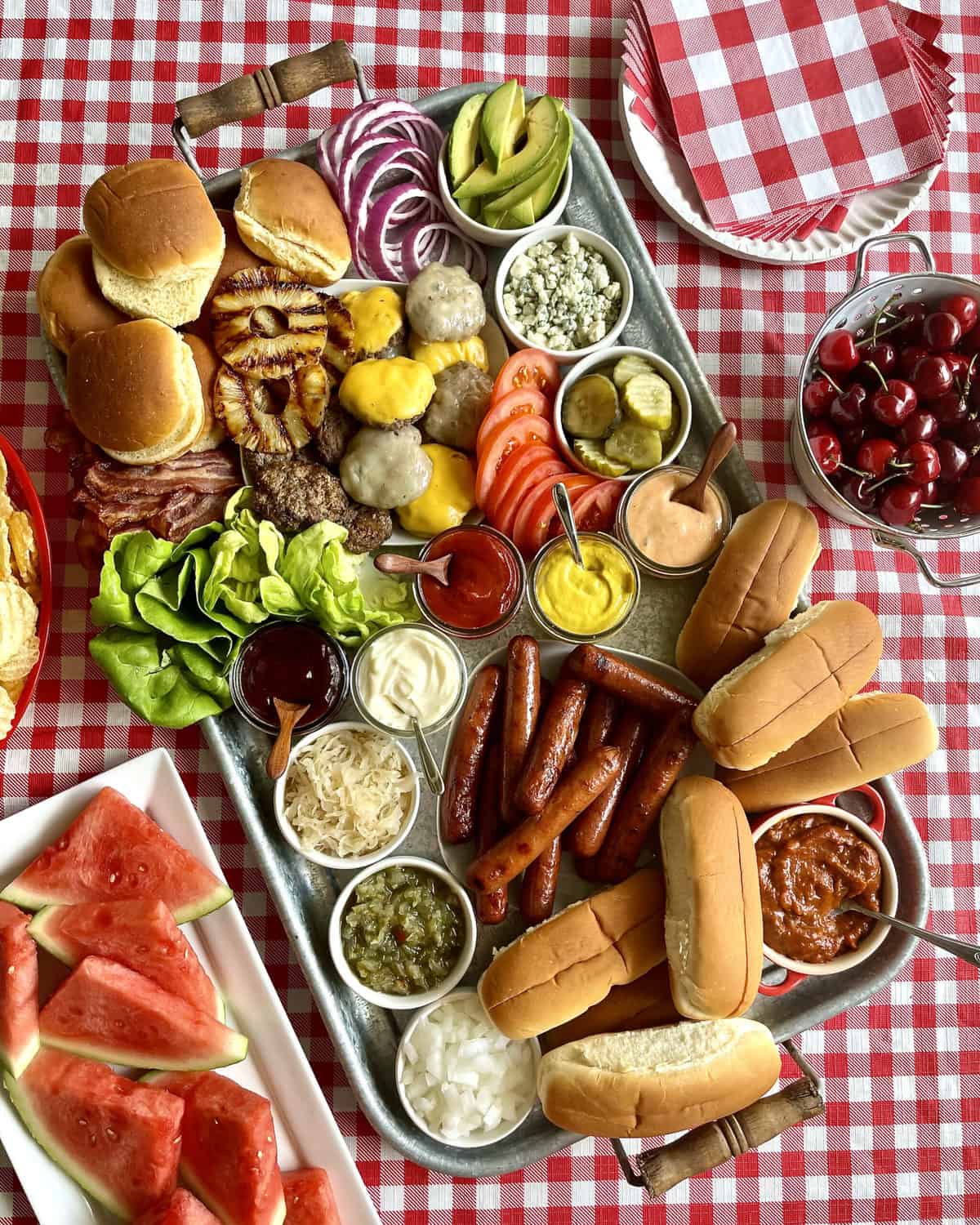 The Ultimate Summer Cookout Spread by The BakerMama