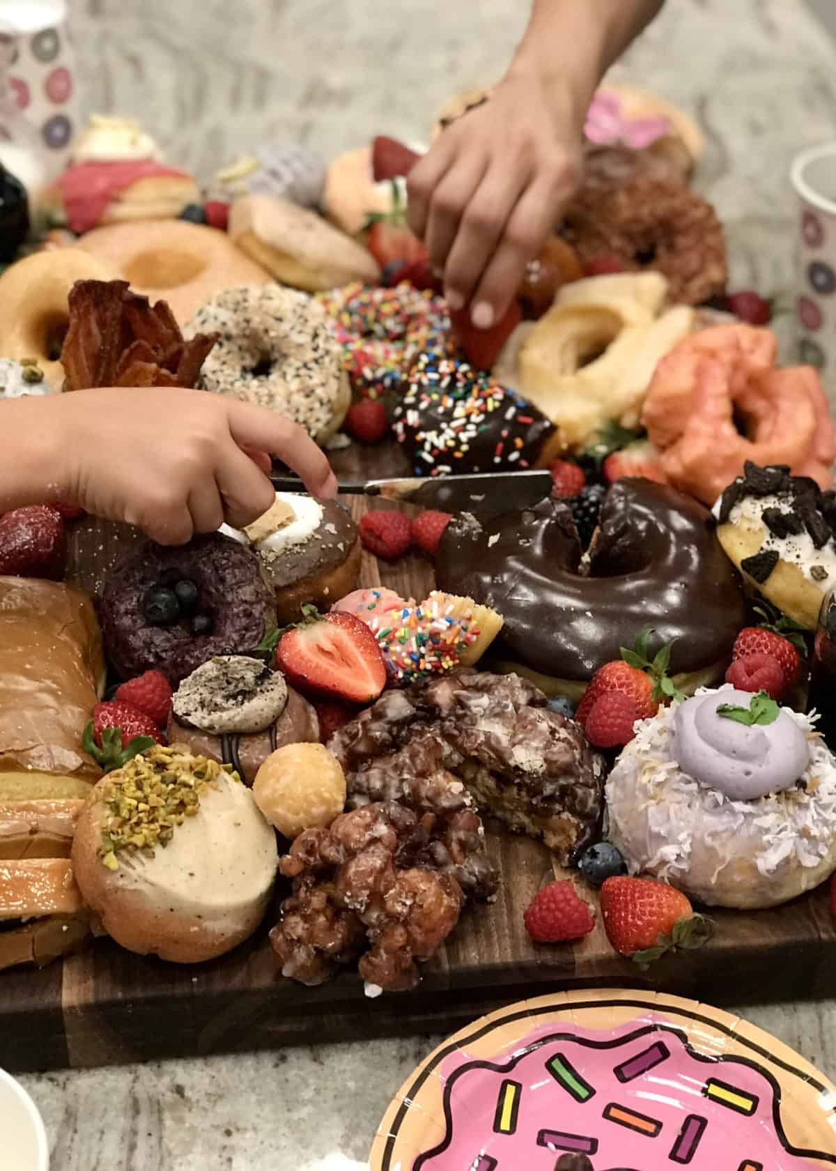 Donut Board by The BakerMama