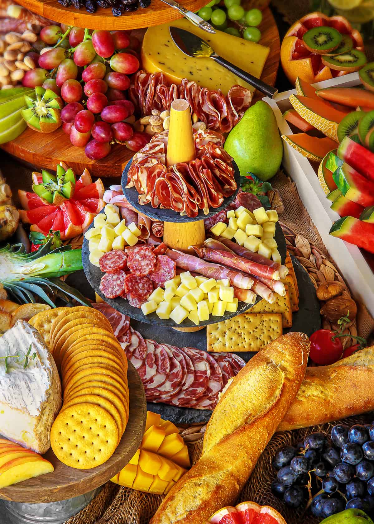 Summer Grazing Table by The BakerMama