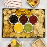 Olympics Chips and Dips Tray