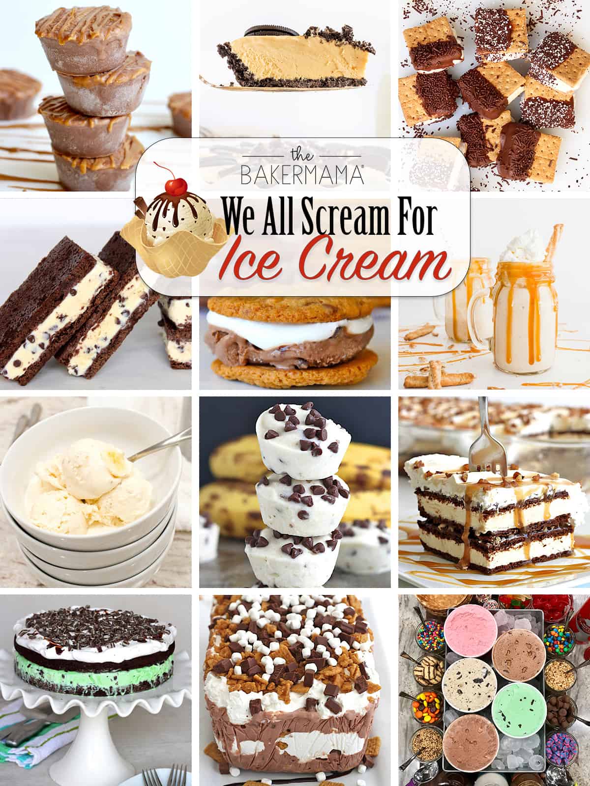 Build-Your-Own Ice Cream Sundae Board - The BakerMama