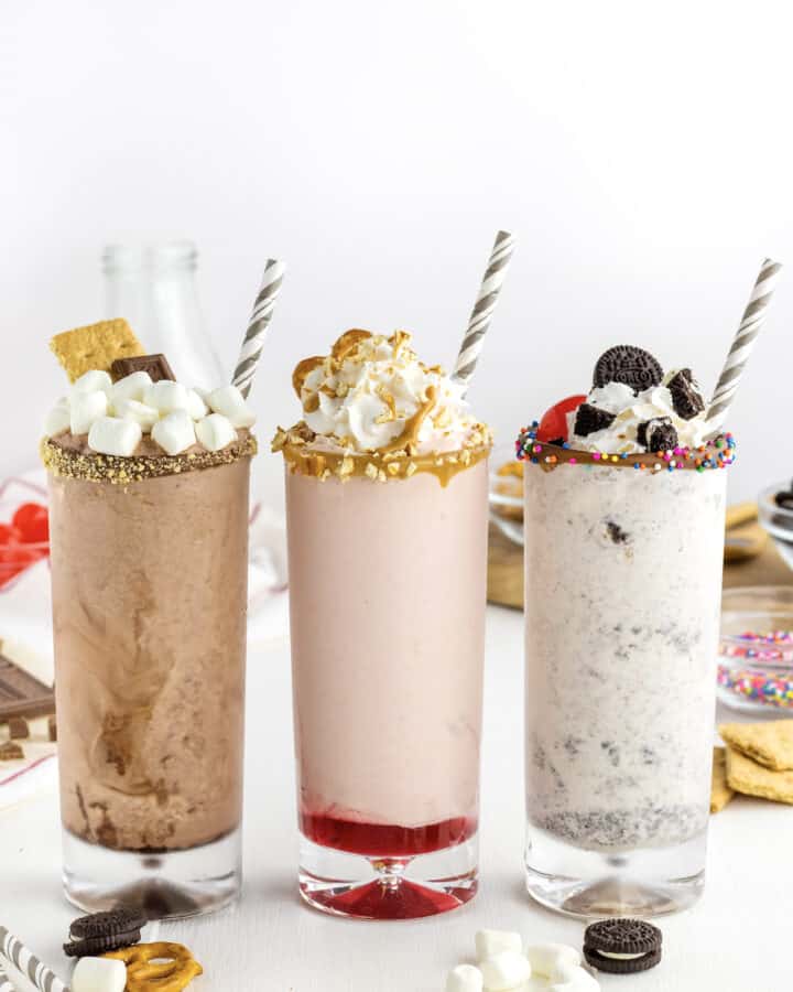 Three Spectacular Milkshake Recipes by The BakerMama