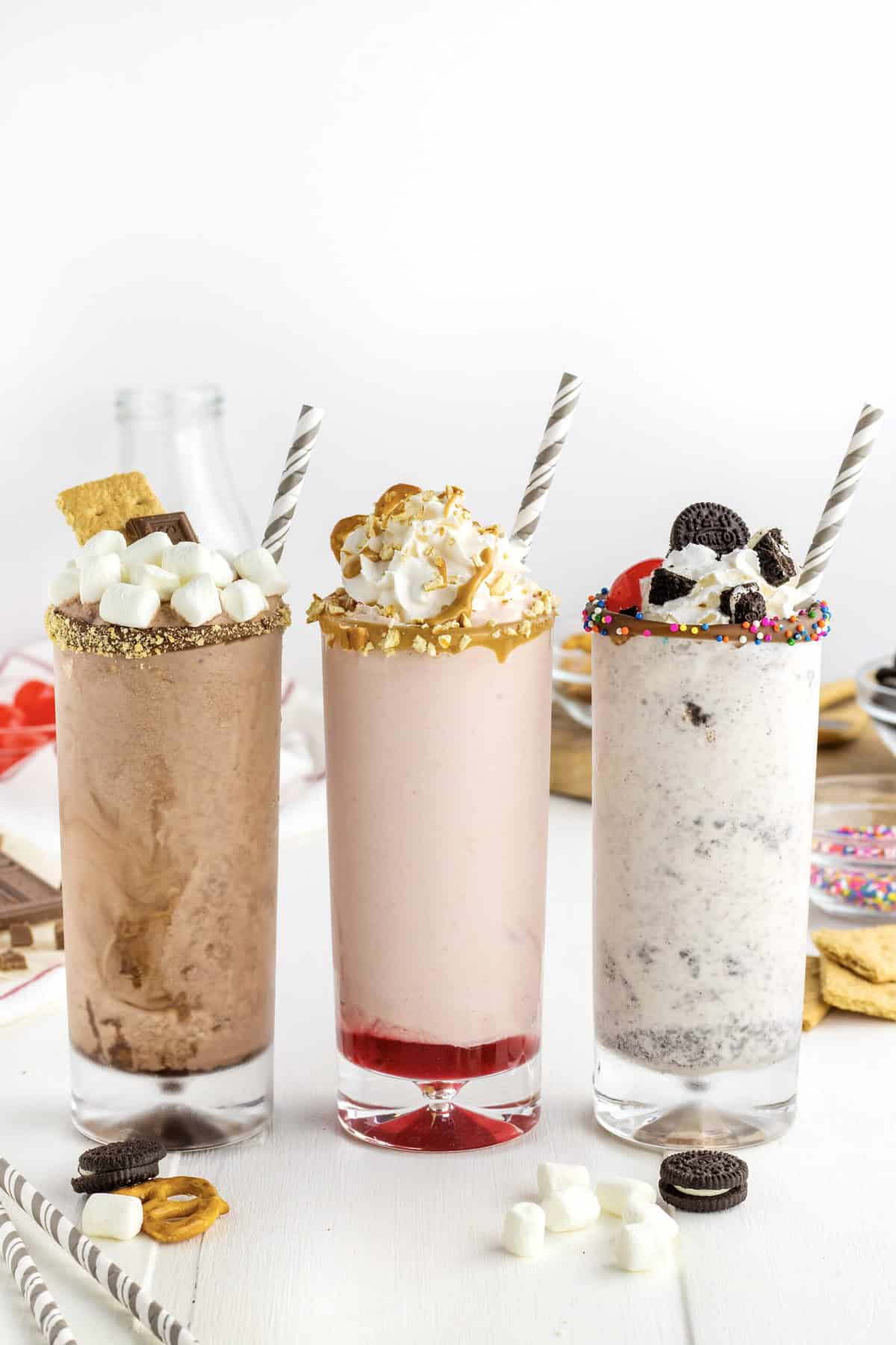 Three Spectacular Milkshake Recipes by The BakerMama