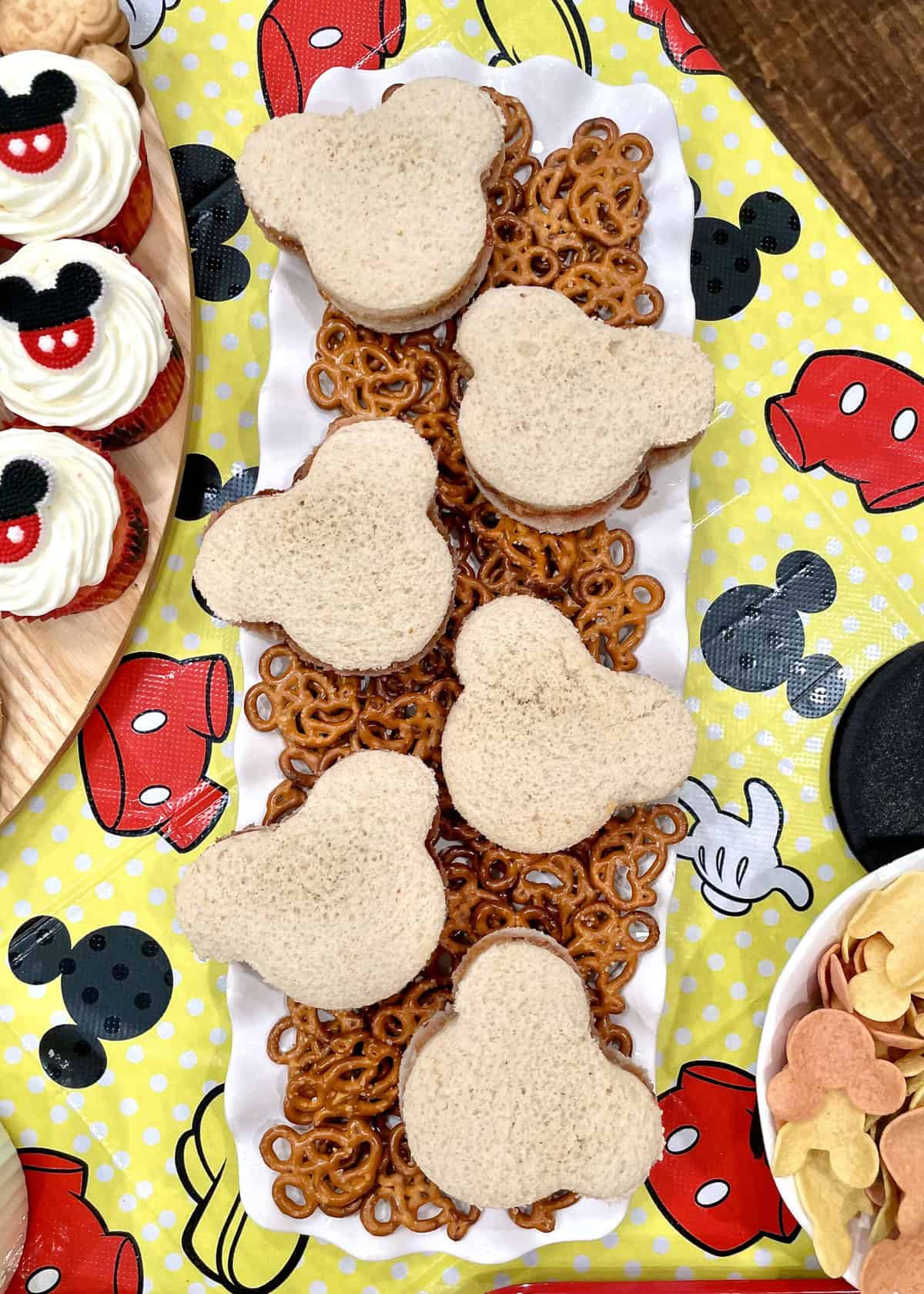 Mickey Mouse Party Spread by The BakerMama