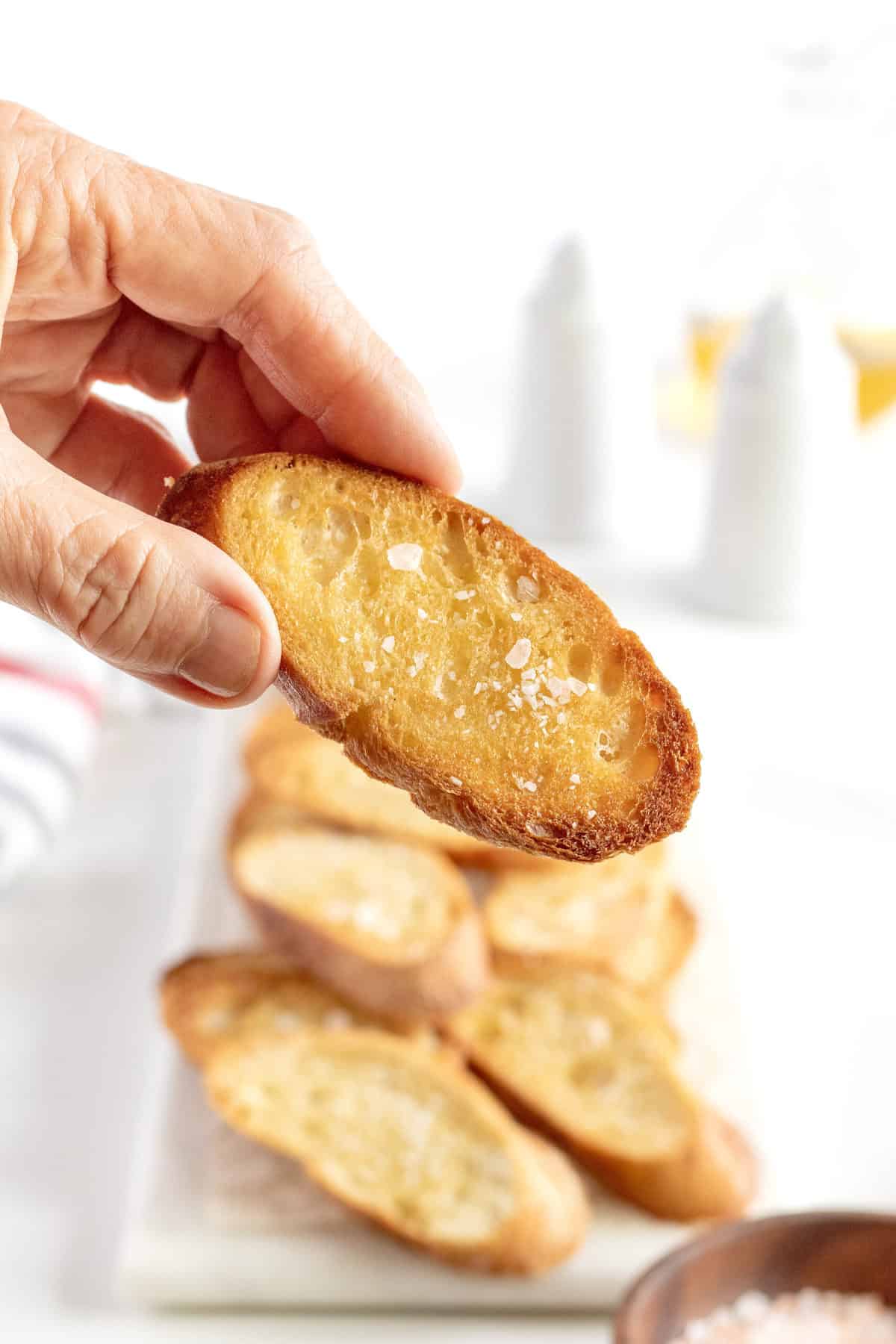 How to Bake Crostini by The BakerMama