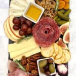 Trader Joe's Mini Cheese and Charcuterie Board by The BakerMama