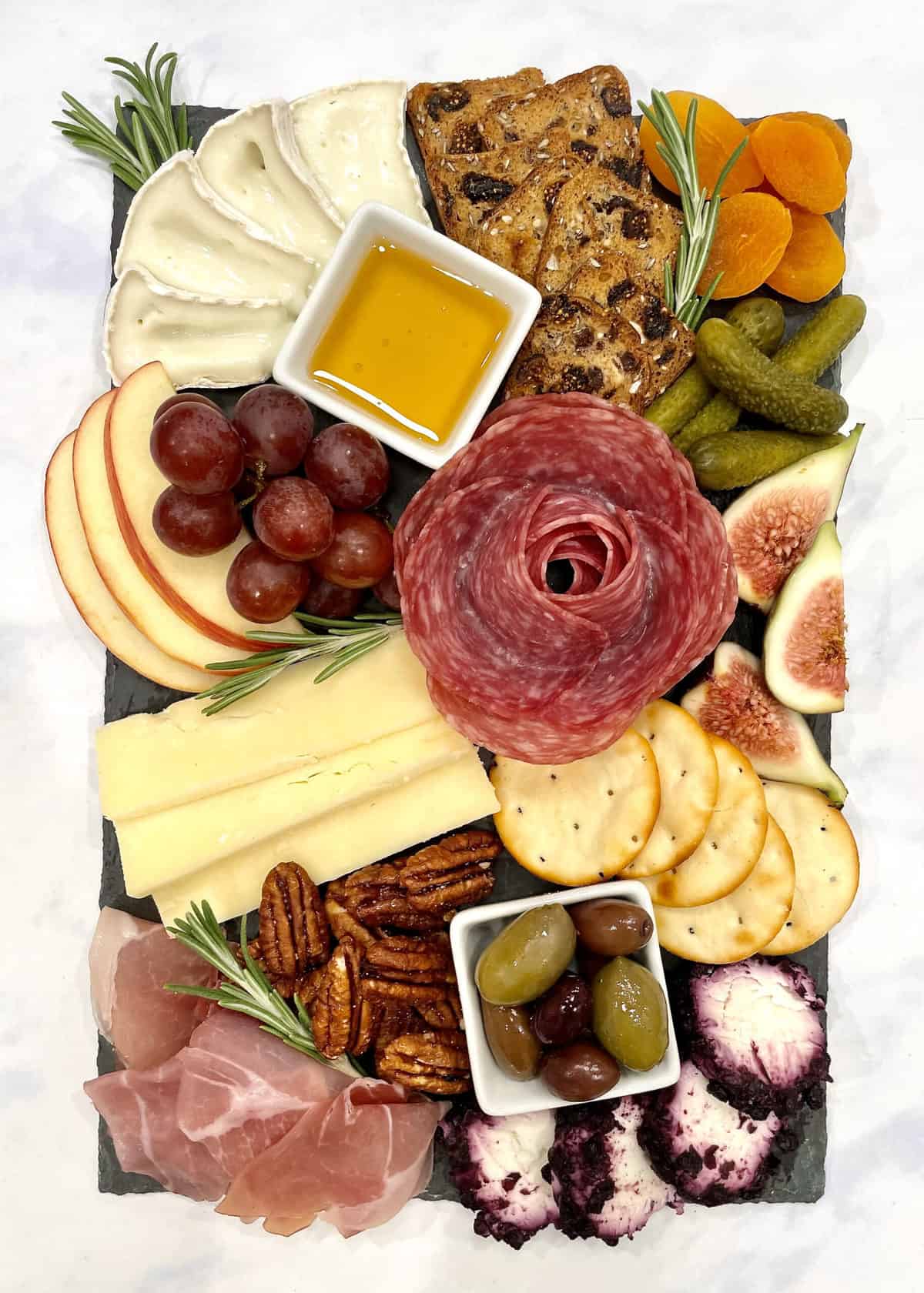 Trader Joe's Mini Cheese and Charcuterie Board by The BakerMama