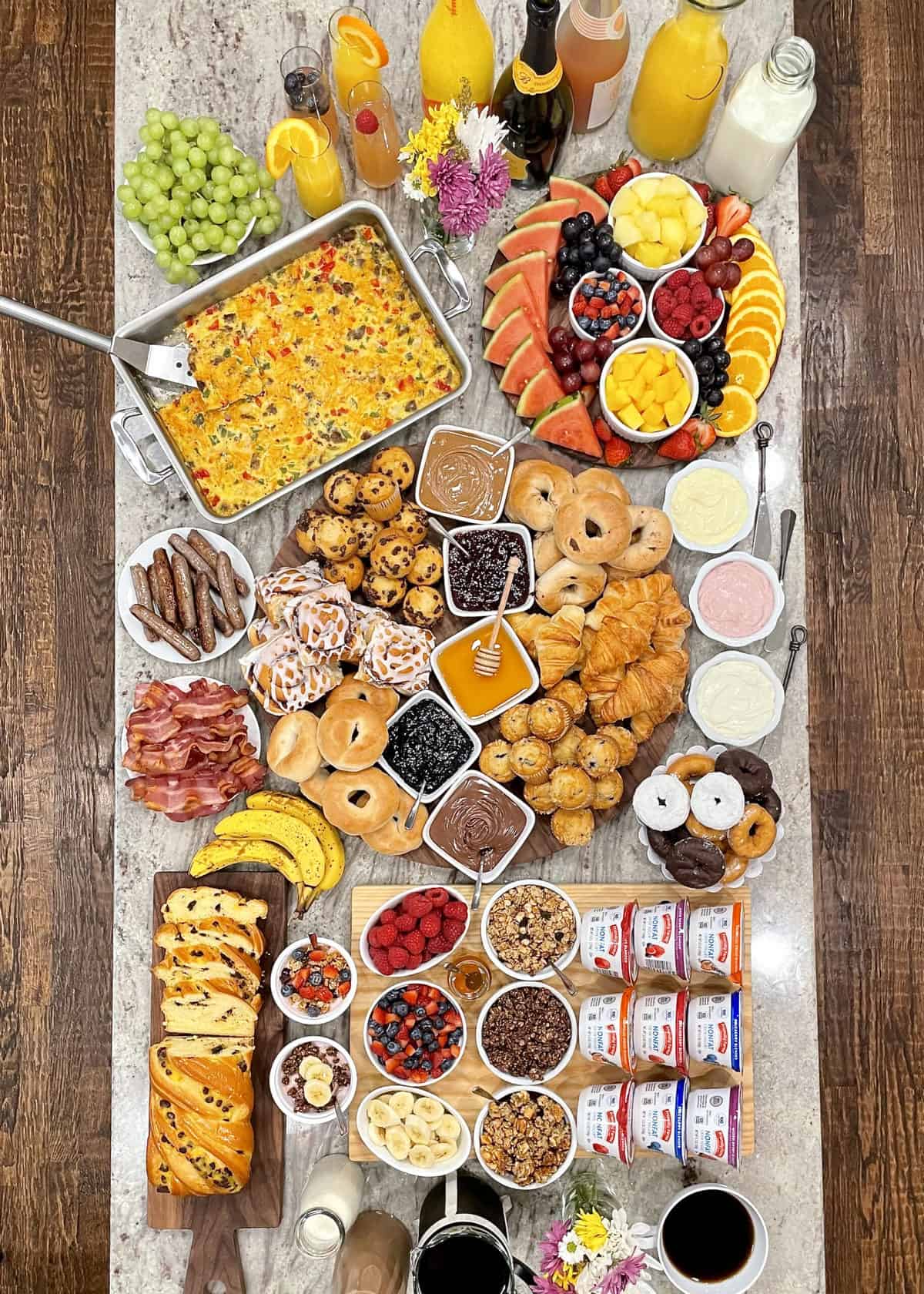 Brunch Spread with Friends