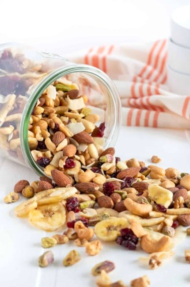Healthy On-the-Go Trail Mix by The BakerMama