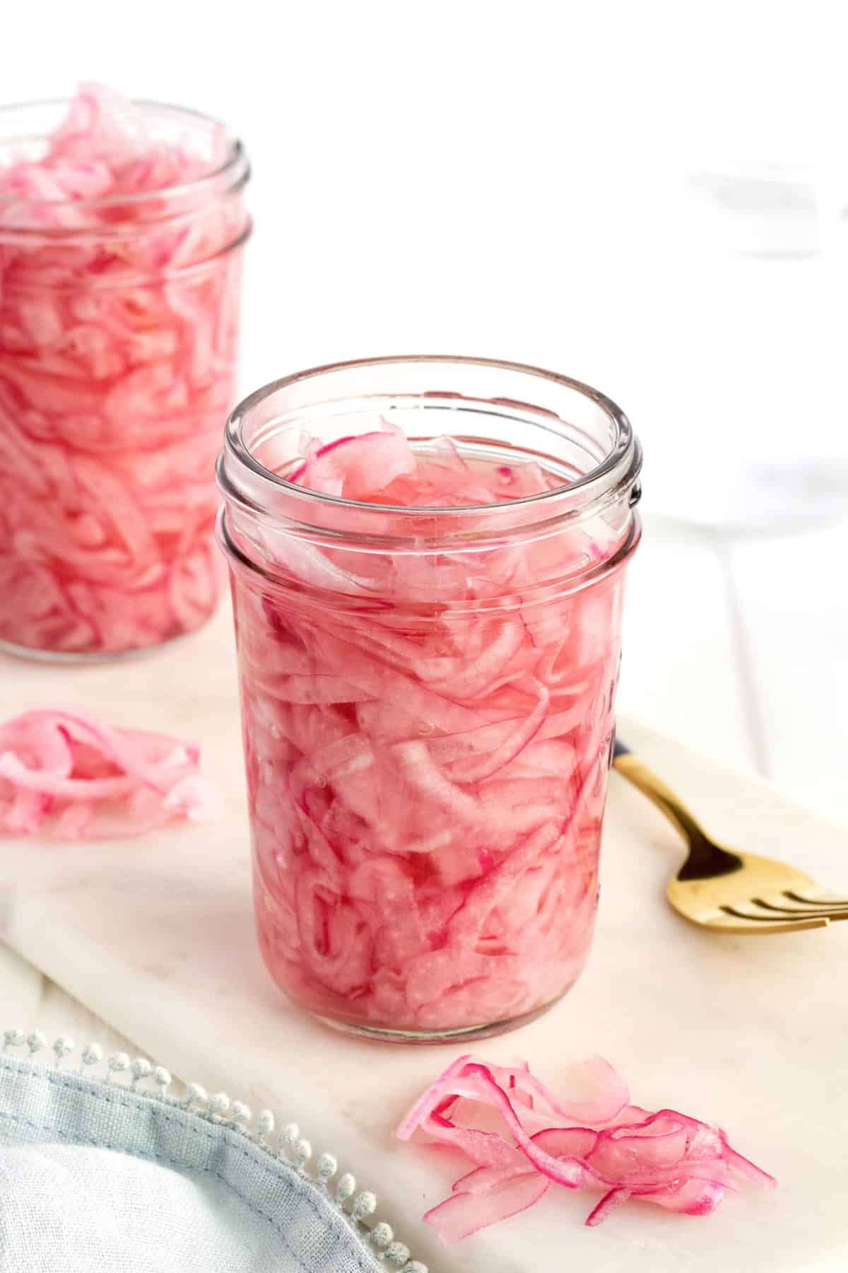 How to Pickle Red Onion by The BakerMama