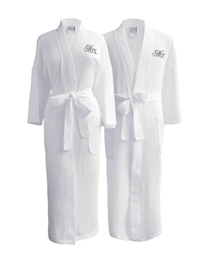 His & Hers Linen Robes