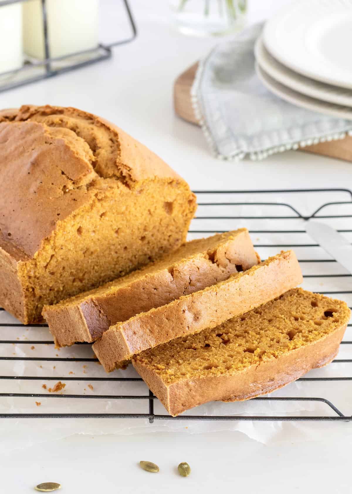 Perfect Pumpkin Bread by The BakerMama