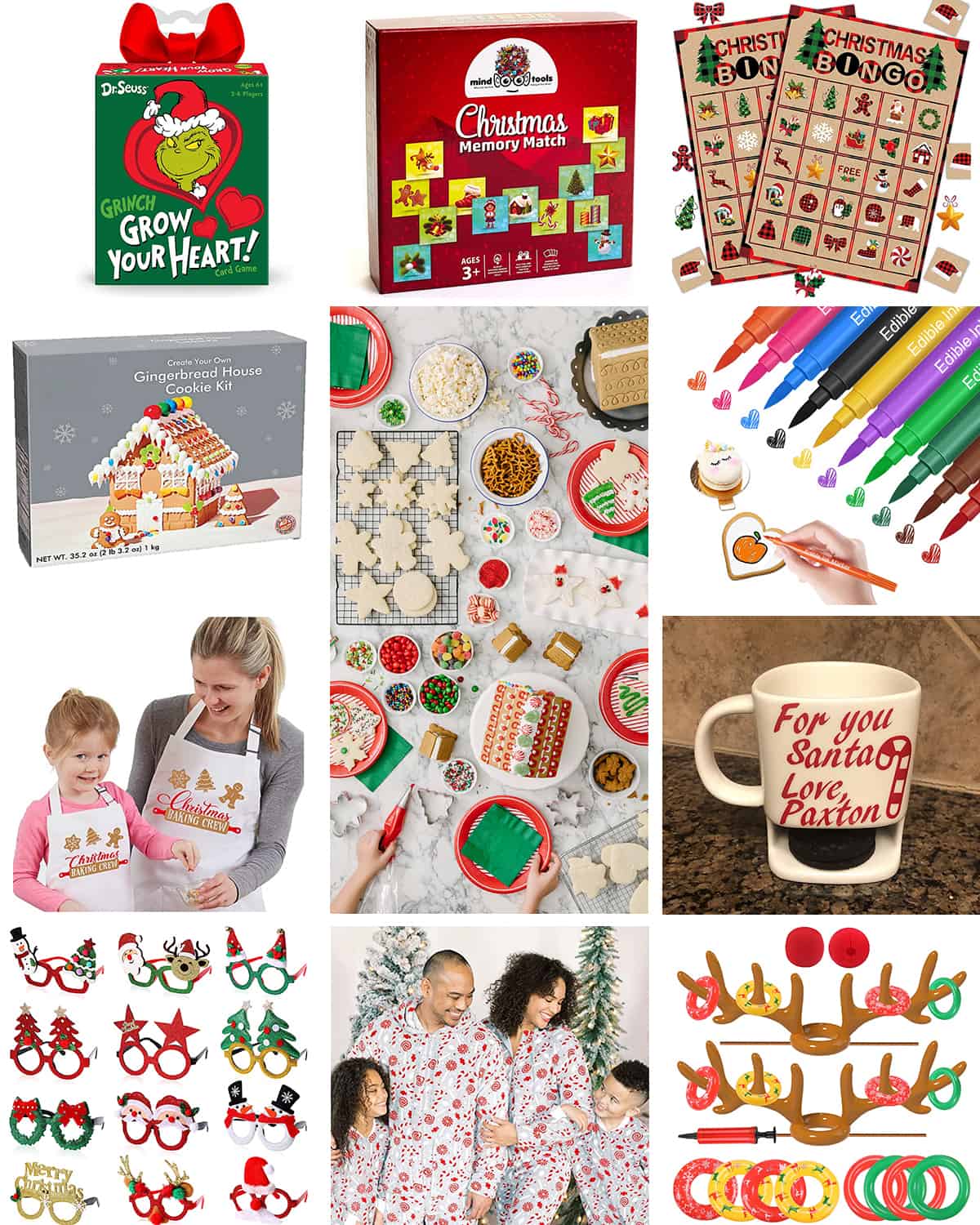 Christmas Gathering Guide Activities by The BakerMama