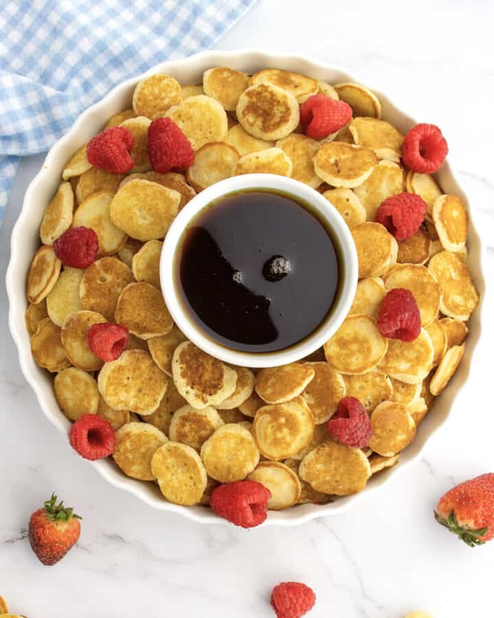 Mini Pancakes by The BakerMama