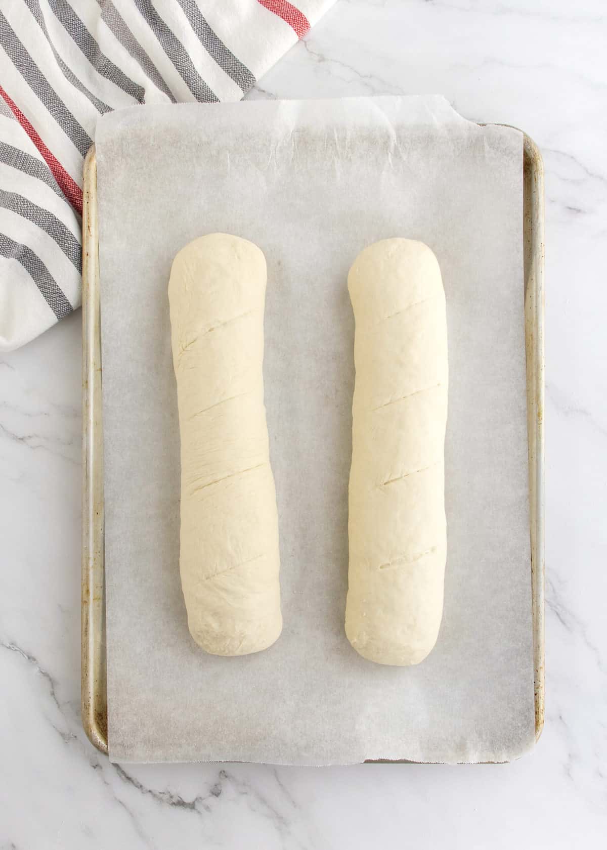 5-Ingredient Homemade French Bread by The BakerMama