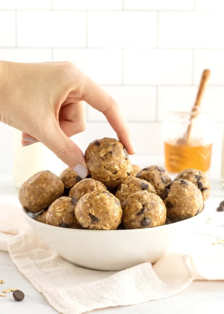 No-Bake Energy Bites by The BakerMama