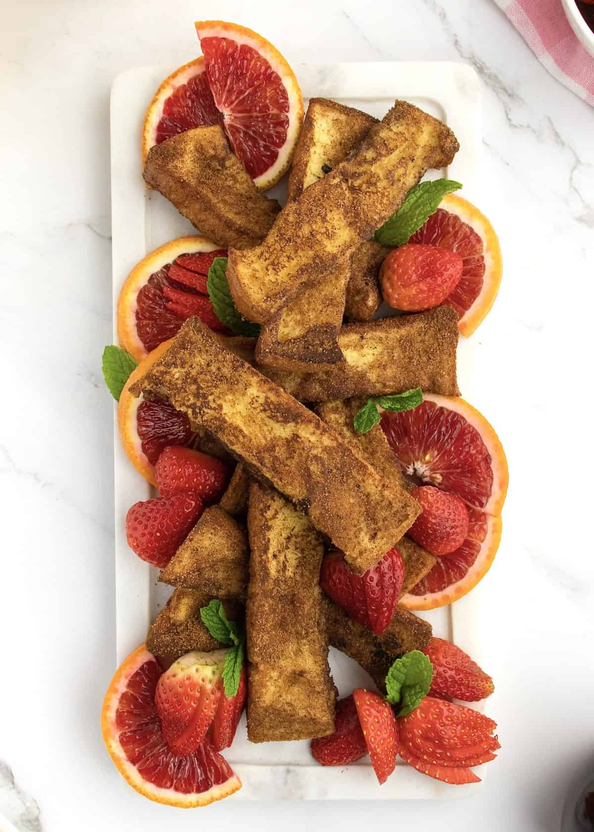 French Toast Sticks by The BakerMama