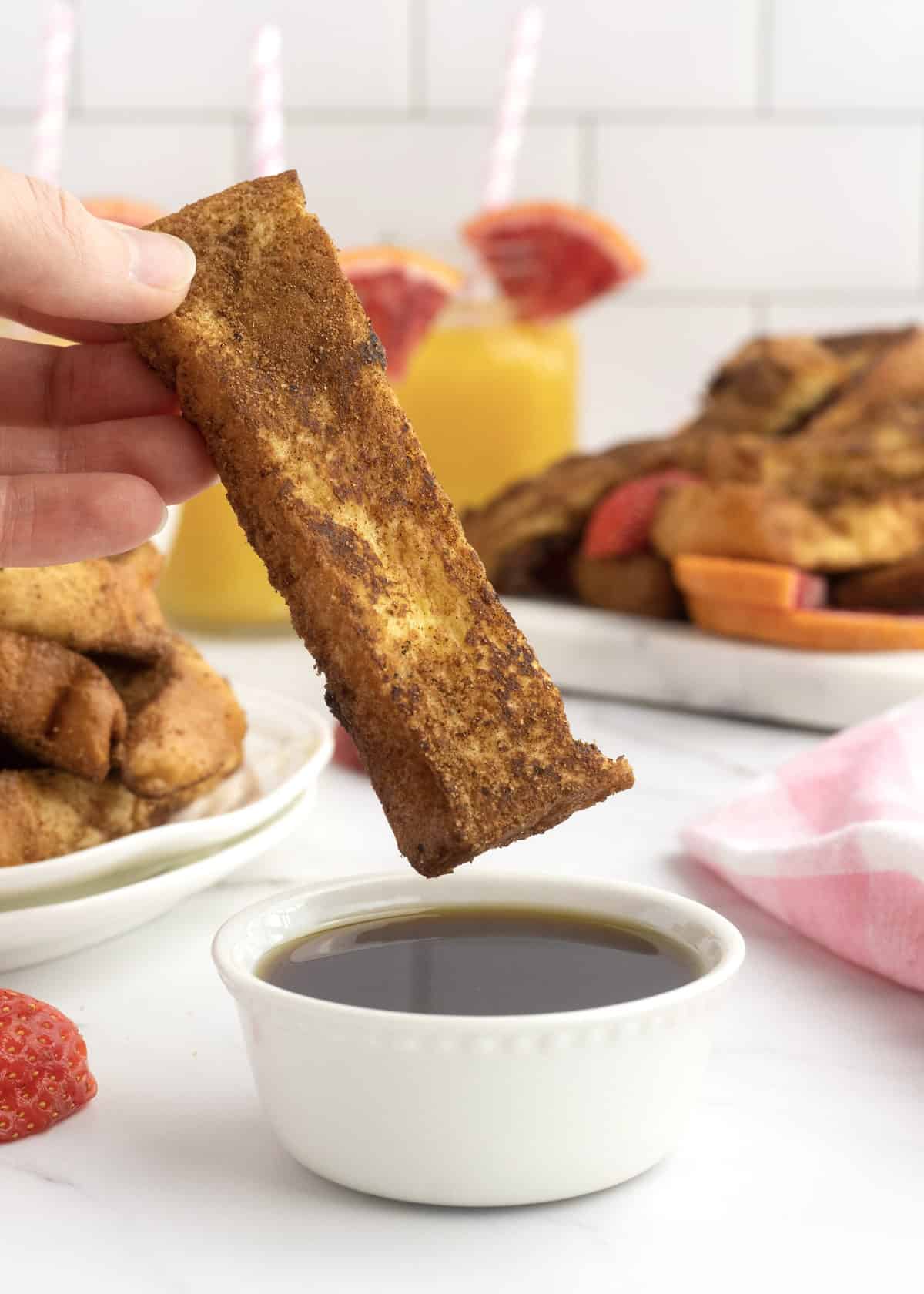 French Toast Sticks by The BakerMama