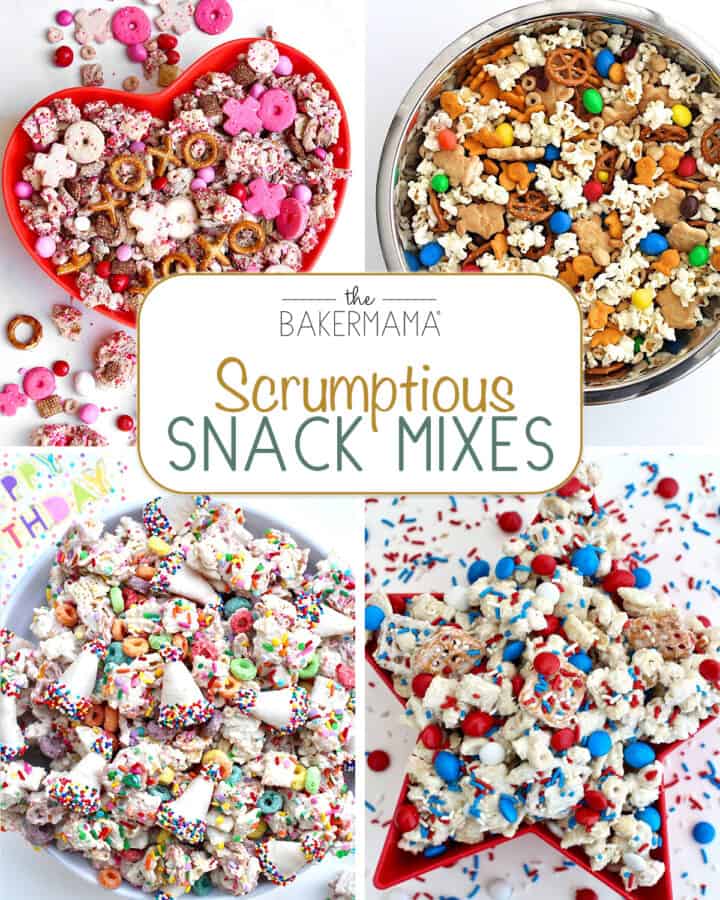 Scrumptious Snack Mix Recipes by The BakerMama