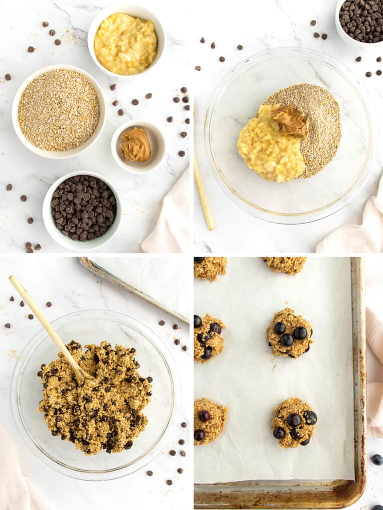 4Ingredient Steel Cut Oat Cookies The BakerMama