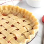 Lattice Crust Complete Guide to Pie Crust by The BakerMama